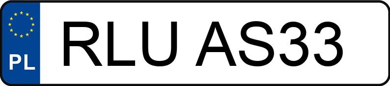 Numer rejestracyjny RLU AS33 posiada PEUGEOT 2008 - RLUAS33 Numer rejestracyjny RLU AS33 posiada PEUGEOT 2008 - RLUAS33