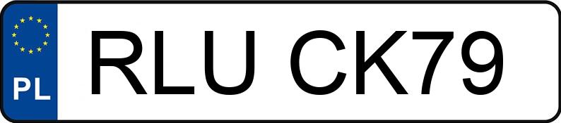 Numer rejestracyjny RLU CK79 posiada AUDI A7 - RLUCK79 Numer rejestracyjny RLU CK79 posiada AUDI A7 - RLUCK79