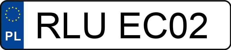 Numer rejestracyjny RLU EC02 posiada BMW 316i Kat. E36 316i Kat. E36 - RLUEC02