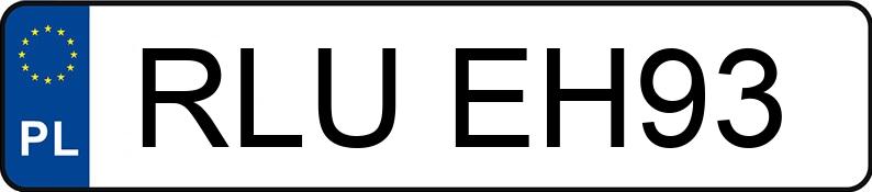 Numer rejestracyjny RLU EH93 posiada AUDI A4 - RLUEH93