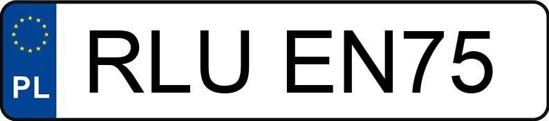 Numer rejestracyjny RLU EN75 posiada FORD TRANSIT - RLUEN75