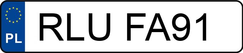 Numer rejestracyjny RLU FA91 posiada HONDA CR-V 2.2 CTDi MR`07 E4 Comfort - RLUFA91