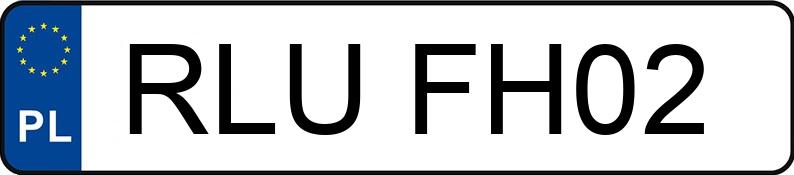 Numer rejestracyjny RLU FH02 posiada VOLVO V40 - RLUFH02