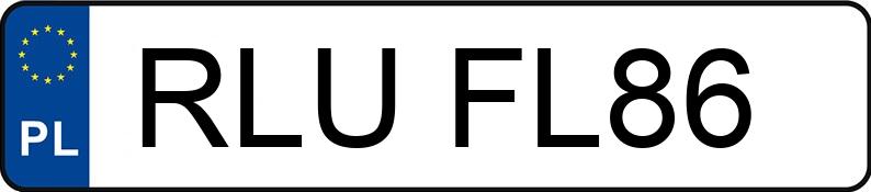 Numer rejestracyjny RLU FL86 posiada KIA Sportage 1.6 T-GDI MR`26 E6 Business Line - RLUFL86