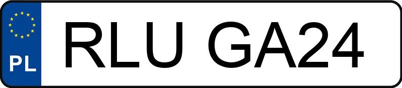 Numer rejestracyjny RLU GA24 posiada FORD FOCUS 1.6 TDCI - RLUGA24 Numer rejestracyjny RLU GA24 posiada FORD FOCUS 1.6 TDCI - RLUGA24