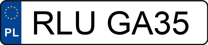 Numer rejestracyjny RLU GA35 posiada PEUGEOT 3008 - RLUGA35