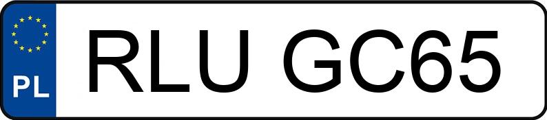 Numer rejestracyjny RLU GC65 posiada FORD FOCUS - RLUGC65