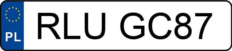 Numer rejestracyjny RLU GC87 posiada MERCEDES-BENZ C 250 - RLUGC87