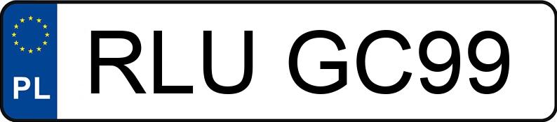 O número de registro RLU GC99 tem AUDI A6 Allroad TDI MR`06 E4 4F A6 Allroad TDI MR`06 E4 4F - RLUGC99