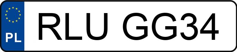 Numer rejestracyjny RLU GG34 posiada BMW 530 D - RLUGG34