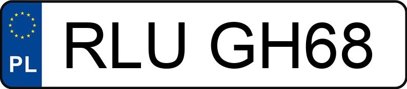 Numer rejestracyjny RLU GH68 posiada BMW 330D - RLUGH68