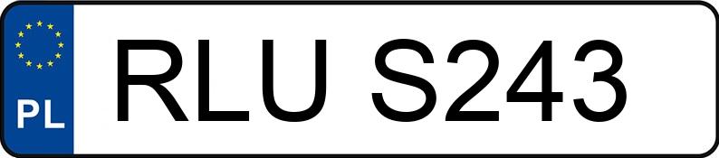 Numer rejestracyjny RLU S243 posiada FIAT PUNTO - RLUS243 Numer rejestracyjny RLU S243 posiada FIAT PUNTO - RLUS243