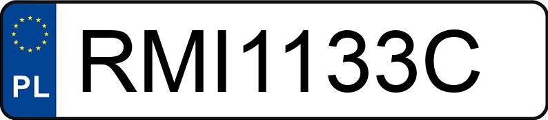 Numer rejestracyjny RMI 1133C posiada BMW X5 3.0 Diesel MR`99 E3 E53 3.0D Aut. - RMI1133C