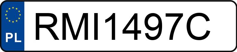 Numer rejestracyjny RMI 1497C posiada KIA CEE D - RMI1497C