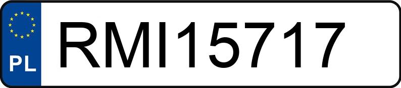 Numer rejestracyjny RMI 15717 posiada TOYOTA COROLLA - RMI15717 Numer rejestracyjny RMI 15717 posiada TOYOTA COROLLA - RMI15717