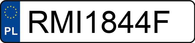 Numer rejestracyjny RMI 1844F posiada TOYOTA TOYOTA C-HR - RMI1844F
