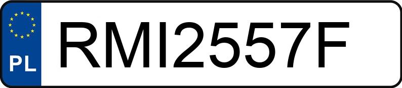 Numer rejestracyjny RMI 2557F posiada VOLVO XC 60 2.5 T5 MR`14 E5 Base AWD Getr - RMI2557F