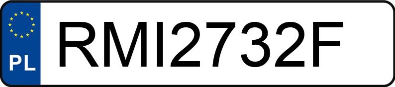 Numer rejestracyjny RMI 2732F posiada KIA SPORTAGE - RMI2732F