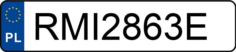 Numer rejestracyjny RMI 2863E posiada RENAULT Talisman dCi MR`15 E6 Intens Blue 160 EDC - RMI2863E