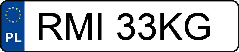 Numer rejestracyjny RMI 33KG posiada HONDA Civic 1.5i Kat. MR`91 VEi - RMI33KG Numer rejestracyjny RMI 33KG posiada HONDA Civic 1.5i Kat. MR`91 VEi - RMI33KG