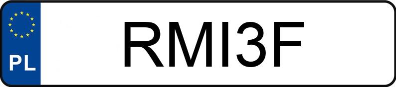 Numer rejestracyjny RMI 3F posiada DAIMLER DB18 - RMI3F