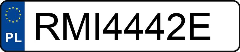 Numer rejestracyjny RMI 4442E posiada BMW 535D - RMI4442E Numer rejestracyjny RMI 4442E posiada BMW 535D - RMI4442E