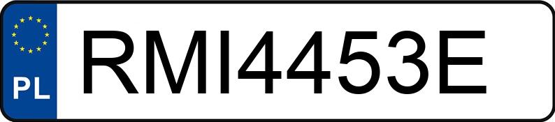 Numer rejestracyjny RMI 4453E posiada MERCEDES-BENZ 190 E 1.8 Kat. 201 190 E 1.8 Kat. 201 - RMI4453E