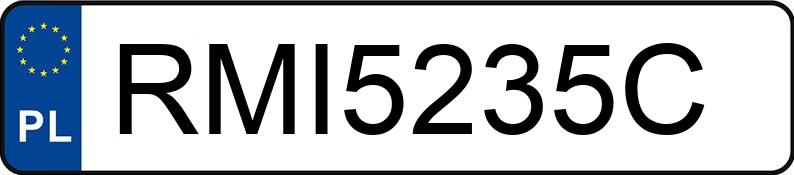 Numer rejestracyjny RMI 5235C posiada RENAULT THALIA - RMI5235C