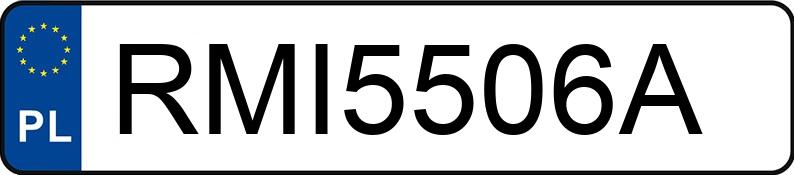 Numer rejestracyjny RMI 5506A posiada MAN TGL - RMI5506A