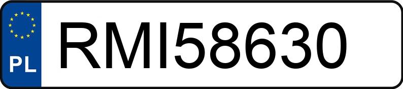 Numer rejestracyjny RMI 58630 posiada FIAT PUNTO - RMI58630