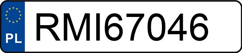 Numer rejestracyjny RMI 67046 posiada BMW 520 I - RMI67046