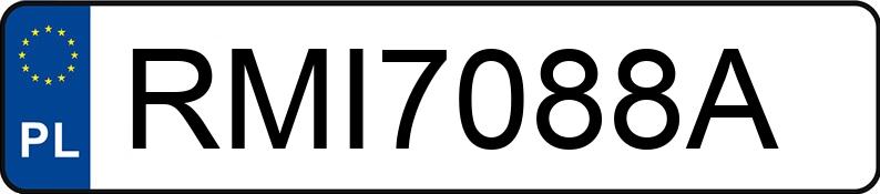 Numer rejestracyjny RMI 7088A posiada RENAULT MASTER - RMI7088A