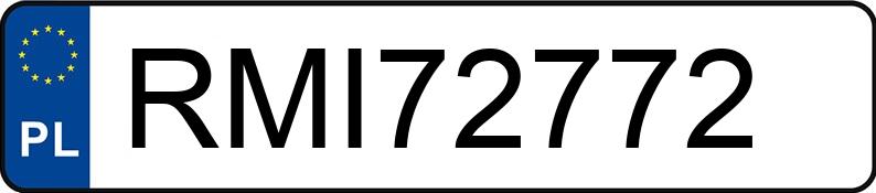 Numer rejestracyjny RMI 72772 posiada VOLVO XC60 - RMI72772