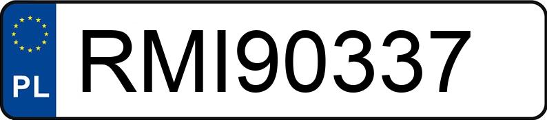 Numer rejestracyjny RMI 90337 posiada KIA Sportage 1.7 CRDi MR`10 E5 S - RMI90337