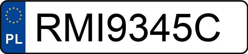 Numer rejestracyjny RMI 9345C posiada AUDI Q5 - RMI9345C