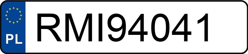 Numer rejestracyjny RMI 94041 posiada BMW 116i MR`04 E3 E87 116i MR`04 E3 E87 - RMI94041