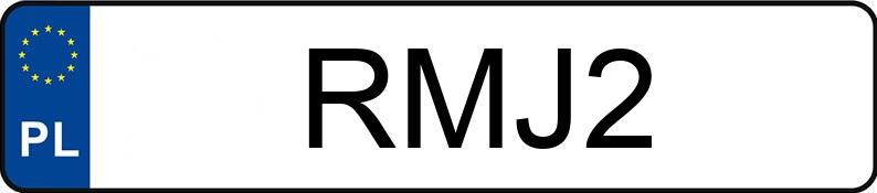 Numer rejestracyjny RMJ 2 posiada DODGE Grand Caravan 3.6 Kat. MR`11 SXT Aut. - RMJ2