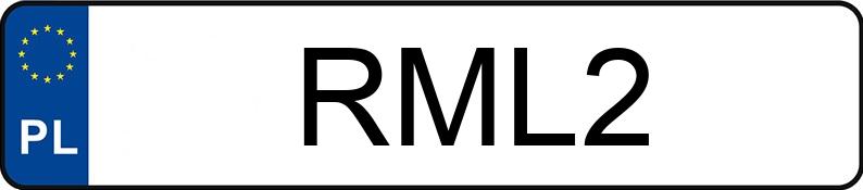 Numer rejestracyjny RML 2 posiada BMW M 5 5.0 MR`04 E4 E60 Aut. - RML2