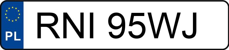 Numer rejestracyjny RNI 95WJ posiada BMW 530D - RNI95WJ Numer rejestracyjny RNI 95WJ posiada BMW 530D - RNI95WJ