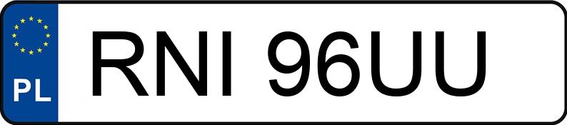 Numer rejestracyjny RNI 96UU posiada OPEL CORSA - RNI96UU