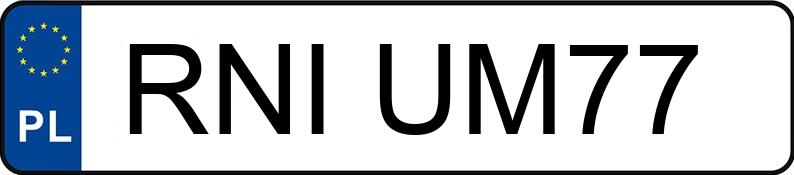 Numer rejestracyjny RNI UM77 posiada AUDI A8 - RNIUM77 Numer rejestracyjny RNI UM77 posiada AUDI A8 - RNIUM77