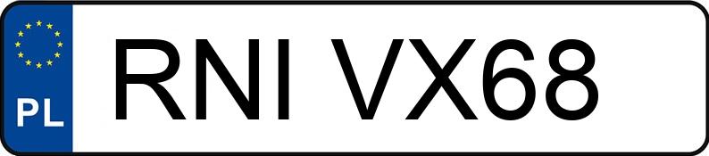 Numer rejestracyjny RNI VX68 posiada FORD KUGA - RNIVX68 Numer rejestracyjny RNI VX68 posiada FORD KUGA - RNIVX68