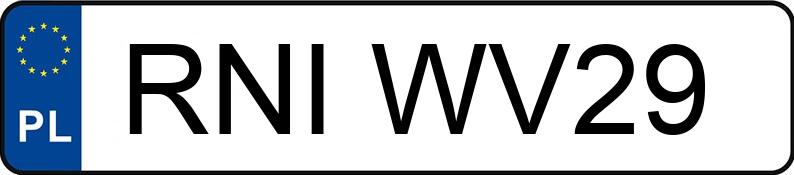 Numer rejestracyjny RNI WV29 posiada BMW 520D - RNIWV29 Numer rejestracyjny RNI WV29 posiada BMW 520D - RNIWV29