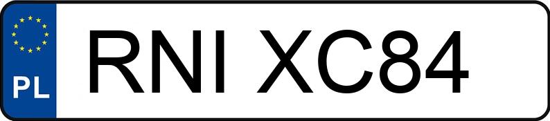 Numer rejestracyjny RNI XC84 posiada HYUNDAI I30 - RNIXC84