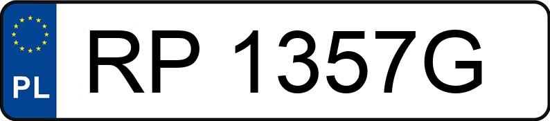 Numer rejestracyjny RP 1357G posiada CITROEN C3 II 1.2 12V VTi MR`13 E5 Attraction - RP1357G