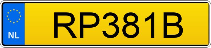 Numer rejestracyjny RP381B posiada FORD FOCUS