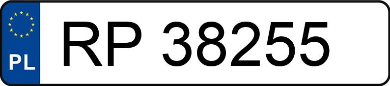 Numer rejestracyjny RP 38255 posiada BMW 523I - RP38255