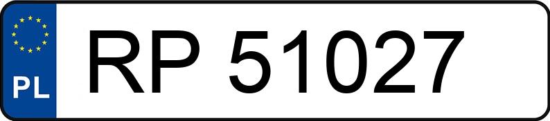 Numer rejestracyjny RP 51027 posiada FSO-WARSZAWA POLONEZ - RP51027 Numer rejestracyjny RP 51027 posiada FSO-WARSZAWA POLONEZ - RP51027