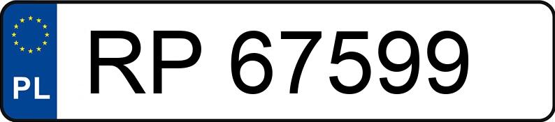 Numer rejestracyjny RP 67599 posiada AUDI A6 - RP67599 Numer rejestracyjny RP 67599 posiada AUDI A6 - RP67599
