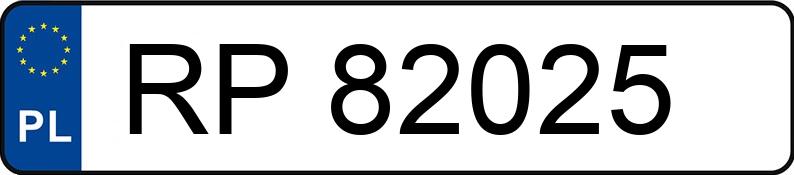 Numer rejestracyjny RP 82025 posiada SKODA OCTAVIA - RP82025